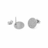 Ohrstecker mit Plättchen Krokodil Print 304...