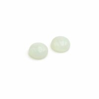 Cabochons aus natürlichem Amazonit 10mm 2 Stück