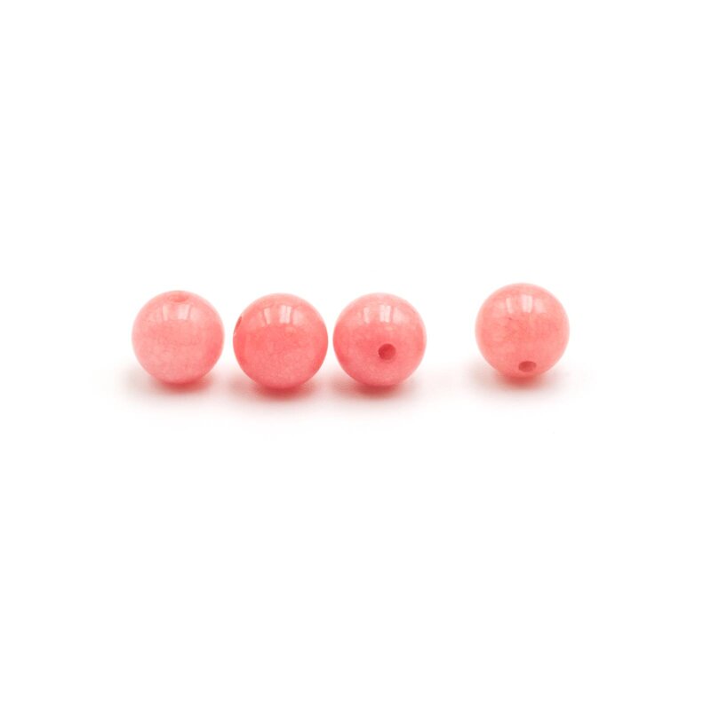 Perlen aus natürlichem Rhodochrosit 6mm 4 Stück
