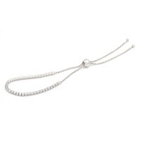 Armband Mira aus 925 Sterling Silber mit Strasssteinen