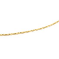 Fußkettchen aus 304 Edelstahl in goldfarben 23cm 1...
