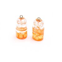 Anhänger Glasfläschchen gefüllt mit...