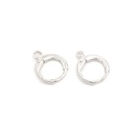 Creole aus 925 Sterling Silber 12 mm 2 Stück