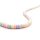 Heishiperlen aus Polymer-Ton 6mm pastell bunt 1 Strang