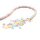 Heishiperlen aus Polymer-Ton 6mm pastell bunt 1 Strang