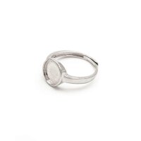 Ringrohling aus 925 Sterling Silber für 10mm...