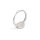 Ringrohling aus 925 Sterling Silber für 10mm Cabochons 1 Stück
