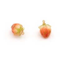 handgemachte Anhänger als Blüte aus Resin in...