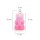 Gummibärchen Anhänger Resin Pink Glitzer 22mm Schmuckanhänger Set 6 Stück