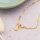 Anhänger mit Prägung Tropfen in goldfarben 11x6mm 4 Stück