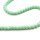 Glasschliffperlen in mint 8x6mm 30 Stück