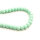 Glasschliffperlen in mint 8x6mm 30 Stück