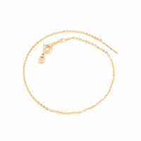 Armband Rohling Messing 18k vergoldet 22cm mit...