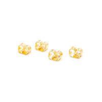 Ohrstopper für Ohrstecker, 18K Goldbeschichtung, 4...