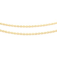 Gliederkette aus 304 Edelstahl in goldfarben 50cm...