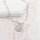 Paperclip Gliederkette in Platinfarben aus 304 Edelstahl 12 x 4mm 1 Meter