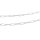 Paperclip Gliederkette aus 304 Edelstahl 12x4mm 1 Meter