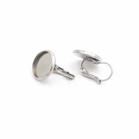 Brisuren aus 304 Edelstahl für 12mm Cabochons 2...