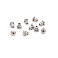 Ohrstopper für Ohrstecker aus 304 Edelstahl 10...