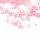 Rocailles Perlen in pink mit Holo Effekt 3mm 20 Gramm