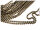 2 m Kugelkette in antik Bronze, 2 mm