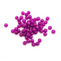 Glasschliffperlen beschichtet in magenta 6x4mm 50 Stück