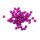 Glasschliffperlen beschichtet in magenta 6x4mm 50 Stück