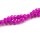 Glasschliffperlen beschichtet in magenta 6x4mm 50 Stück