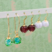 Perlkappen aus 304 Edelstahl in goldfarben 4mm