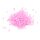 Rocailles Perlen in zarten rosa mit Holo Effekt 3mm 20 Gramm