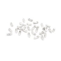 Verschlüsse für 2mm Kugelketten aus Messing in...