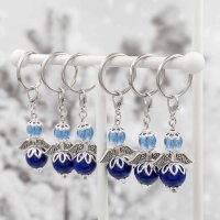 SET LEON ZUM PERLENENGEL SCHUTZENGEL BLAU SELBER MACHEN 6...
