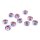 handgemachte Millefiori Glasperlen 8x3mm 10 Stück