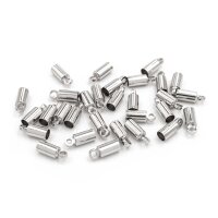 Endkappen aus Messing für 3mm Bänder 30 Stück