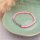 Heishiperlen aus Polymer-Ton 3mm in pink 1 Strang
