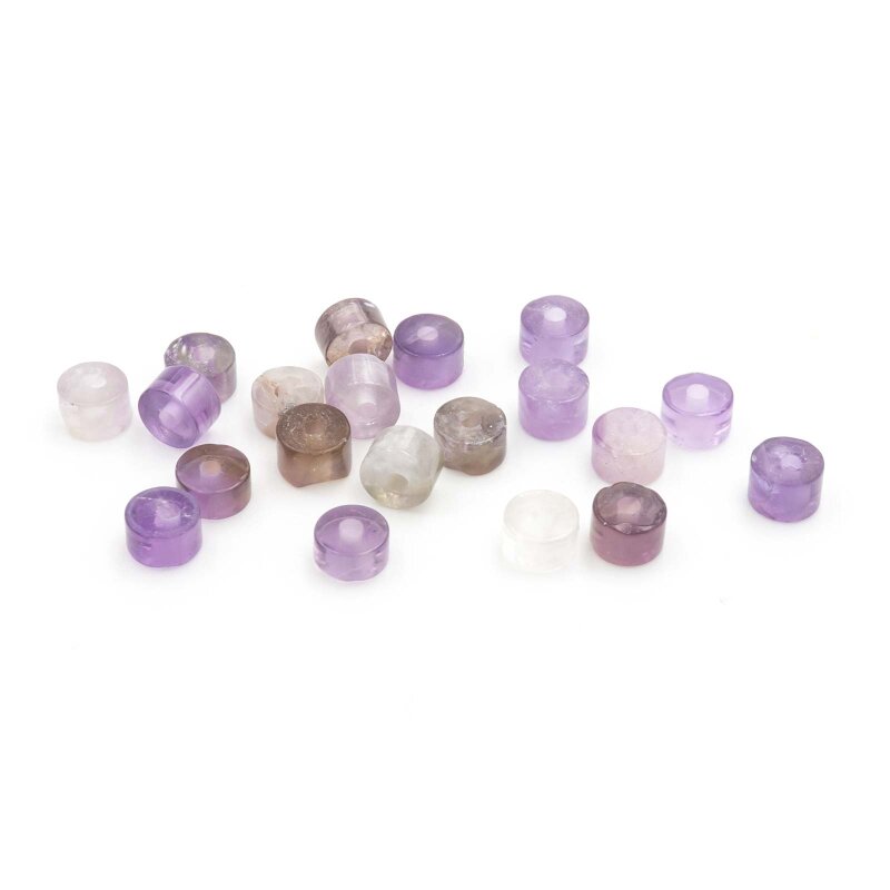 Heishiperlen aus Amethyst 20 Stück