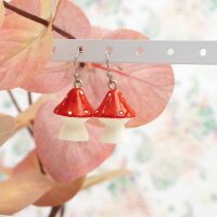 Anhänger Fliegenpilz aus Resin 2 Stück