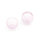Hohlperlen zum befüllen in rosa 14mm 2 Stück