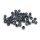 Glasschliffperlen in metallic blau 6x4,5mm 50 Stück