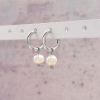 Creole aus 925 Sterling Silber 12mm 2 Stück