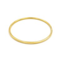 Armreif aus 304 Edelstahl in goldfarben 1 Stück