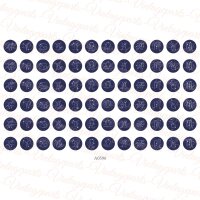 Motivbogen Sternzeichen für Cabochons rund 10 mm