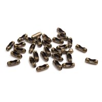 Verschlüsse für 3mm Kugelketten in antik...