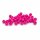 Perlen aus synthetischen Türkis in fuchsia 6mm 40 Stück