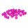 Glasschliffperlen in magenta als Rondell 6x5mm 30 Stück