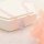 Rocailles Perlen in transparenten rosa 3mm 20 Gramm