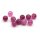 Perlen aus Chalcedon in magenta 7mm 10 Stück
