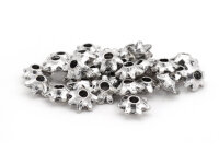 30 Zwischenelemente in tibetsilber, 6 mm