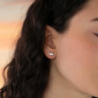 Ohrstecker Hanna mit Schmuckstein 1 Paar