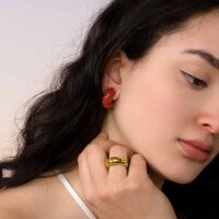 Ring Ava aus 304 Edelstahl mit Ionenplattierung